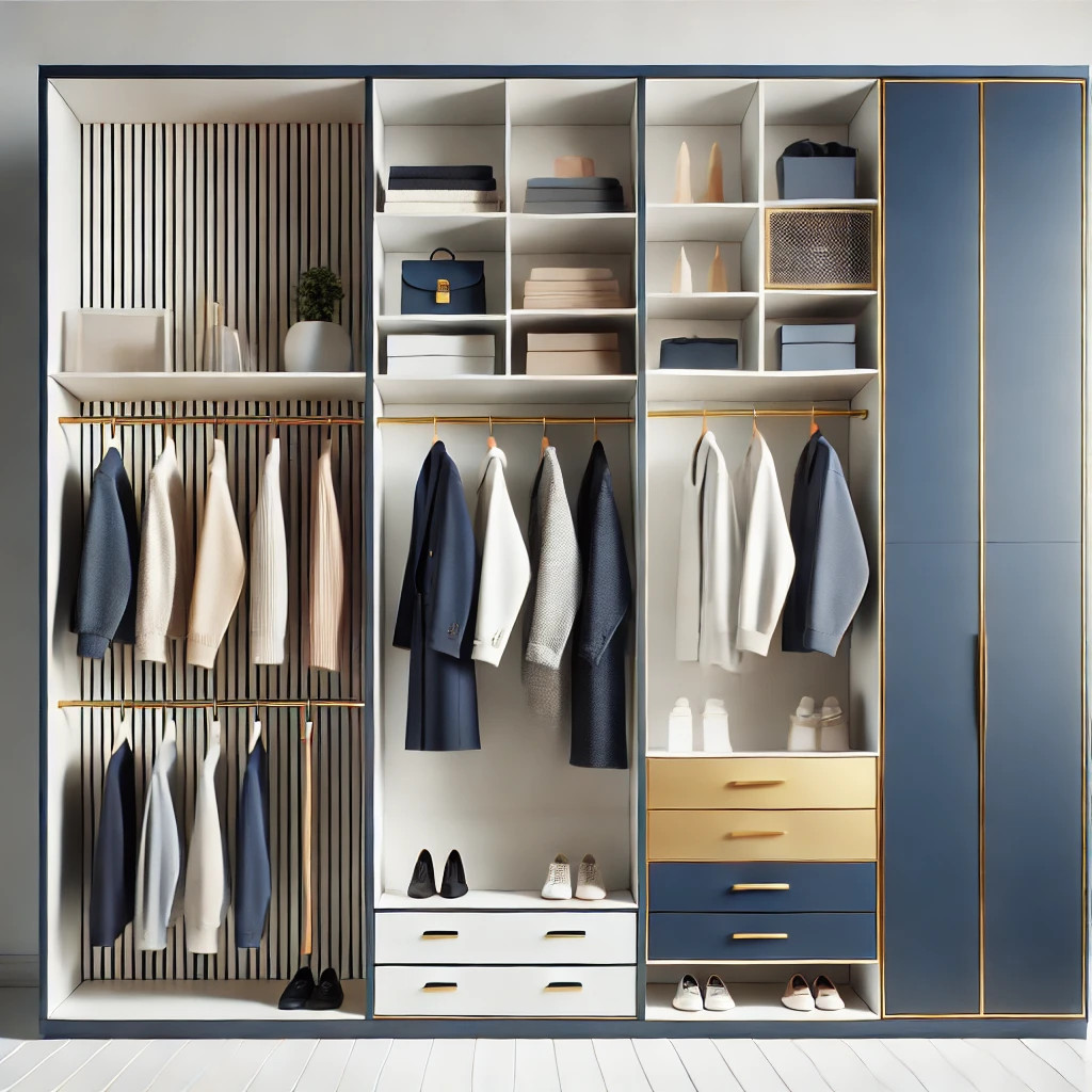 open wardrobe design